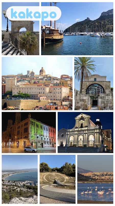Ferry from the mainland — sea state in Cagliari, Italy — Kakapo travel safety guide