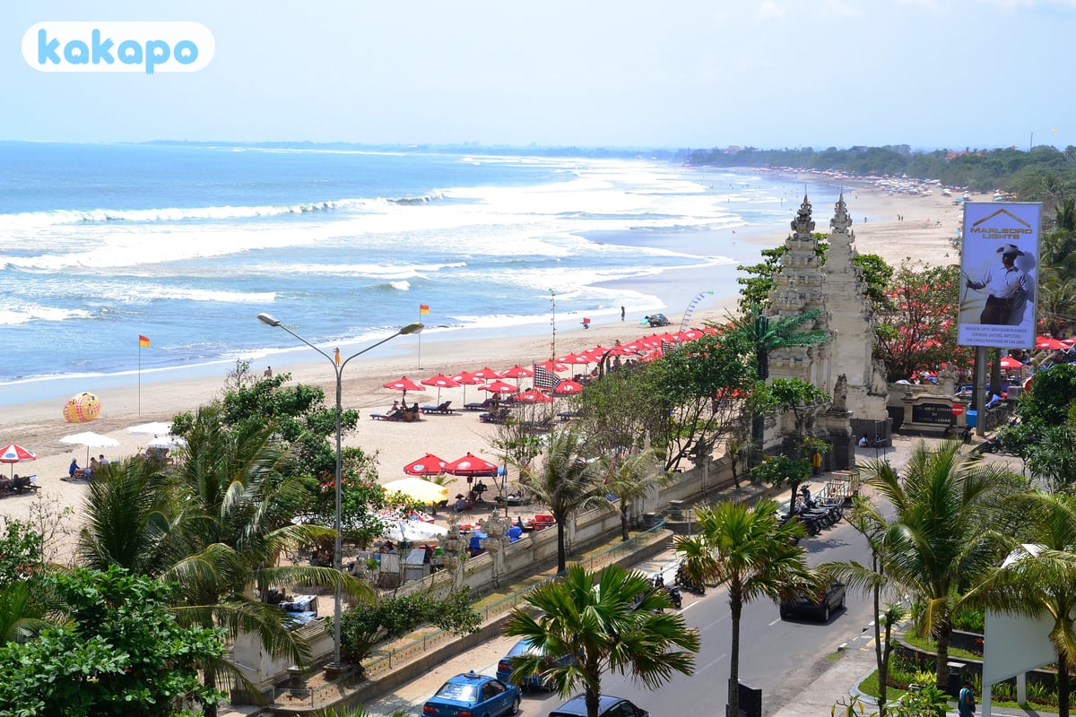 Kuta geography — what's where in Kuta, Bali, Indonesia — Kakapo travel safety guide