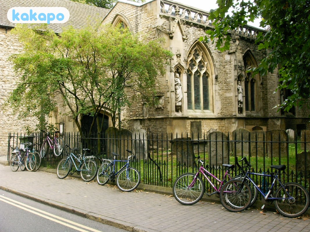 Bicycles — the city's defining traffic mode in Oxford, United Kingdom — Kakapo travel safety guide