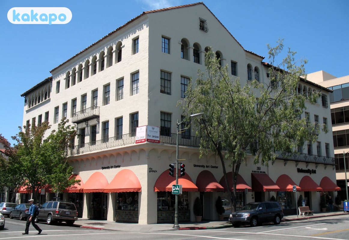 Areas — University Ave, California Ave, Stanford in Palo Alto, United States — Kakapo travel safety guide