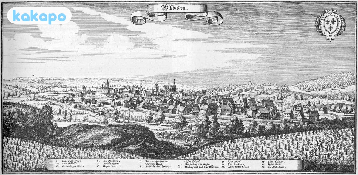 Wiesbaden by district — Kurhaus, Old Town, Biebrich in Wiesbaden, Germany — Kakapo travel safety guide