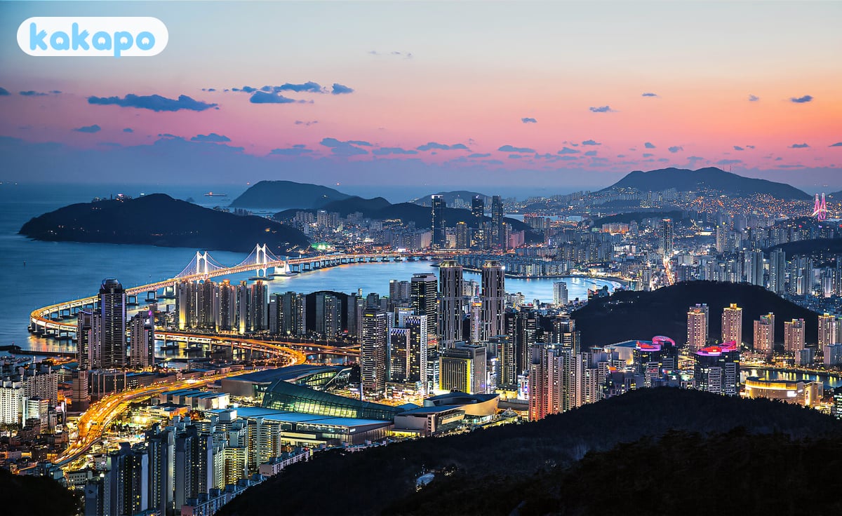 Zone — Haeundae, Seomyeon, Nampo-dong, Gamcheon in Busan, Corea del Sud — Guida sicurezza viaggi Kakapo
