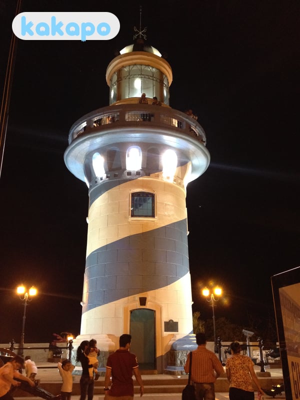 Aree — Malecón, Las Peñas, Centro, Urdesa in Guayaquil, Ecuador — Guida sicurezza viaggi Kakapo