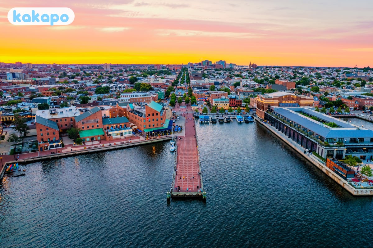 The areas with the highest violent-crime baselines in Baltimore, United States — Kakapo travel safety guide