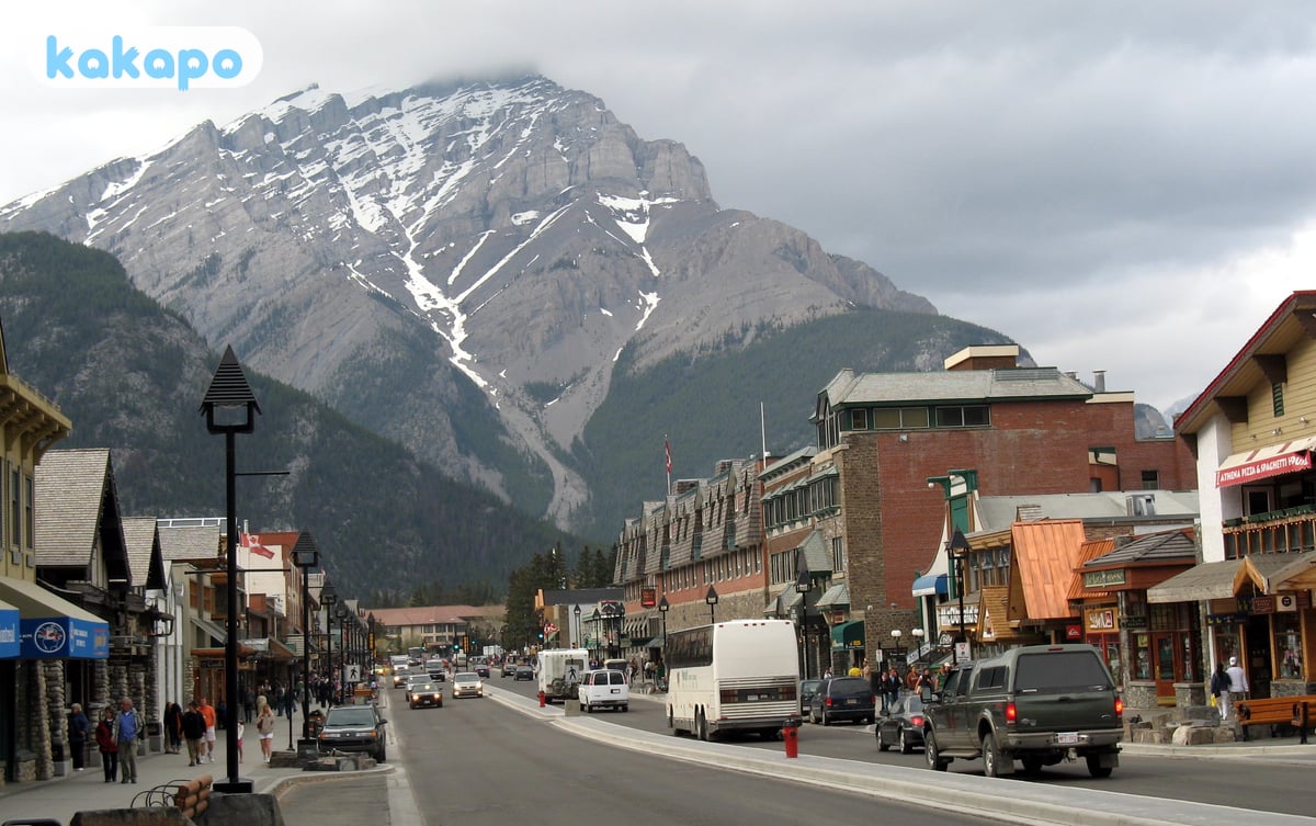 Análise bairro por bairro in Banff, Canadá — Guia de segurança de viagem Kakapo