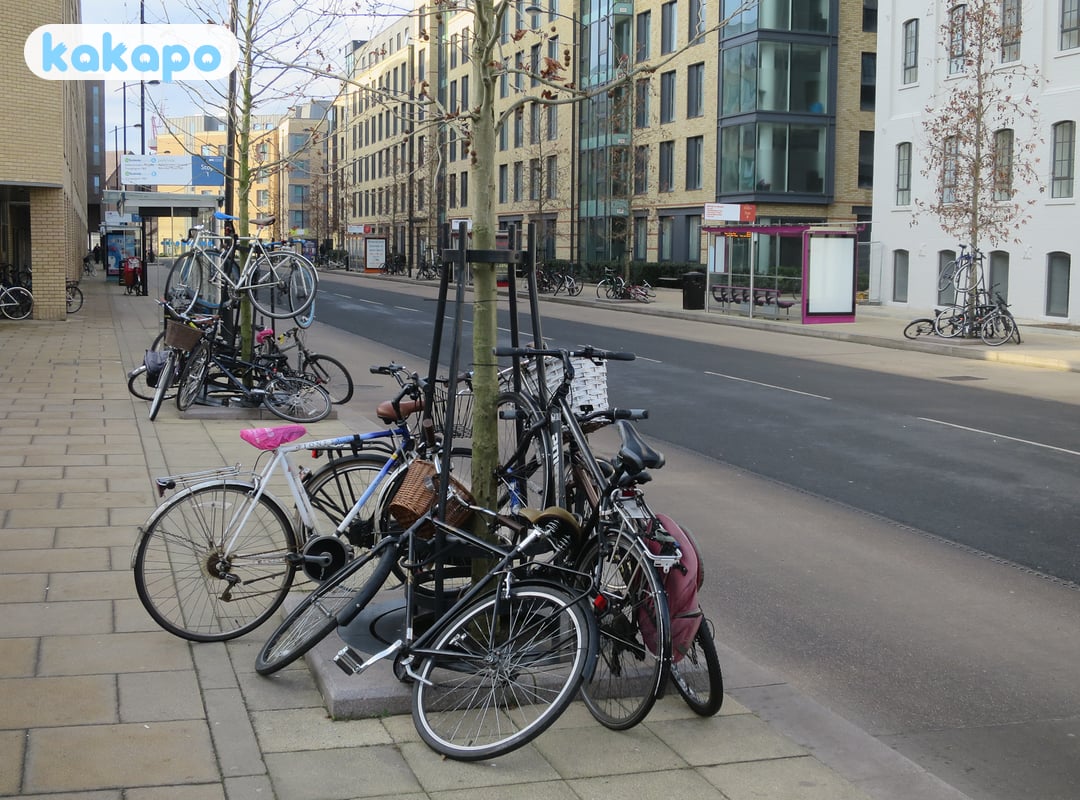 Bicicletas — ciclismo em Cambridge in Cambridge, Reino Unido — Guia de segurança de viagem Kakapo