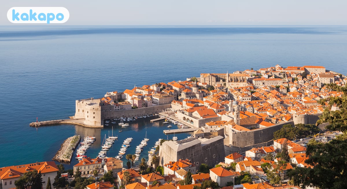 Áreas — Cidade Velha, Pile, Lapad, Babin Kuk in Dubrovnik, Croácia — Guia de segurança de viagem Kakapo