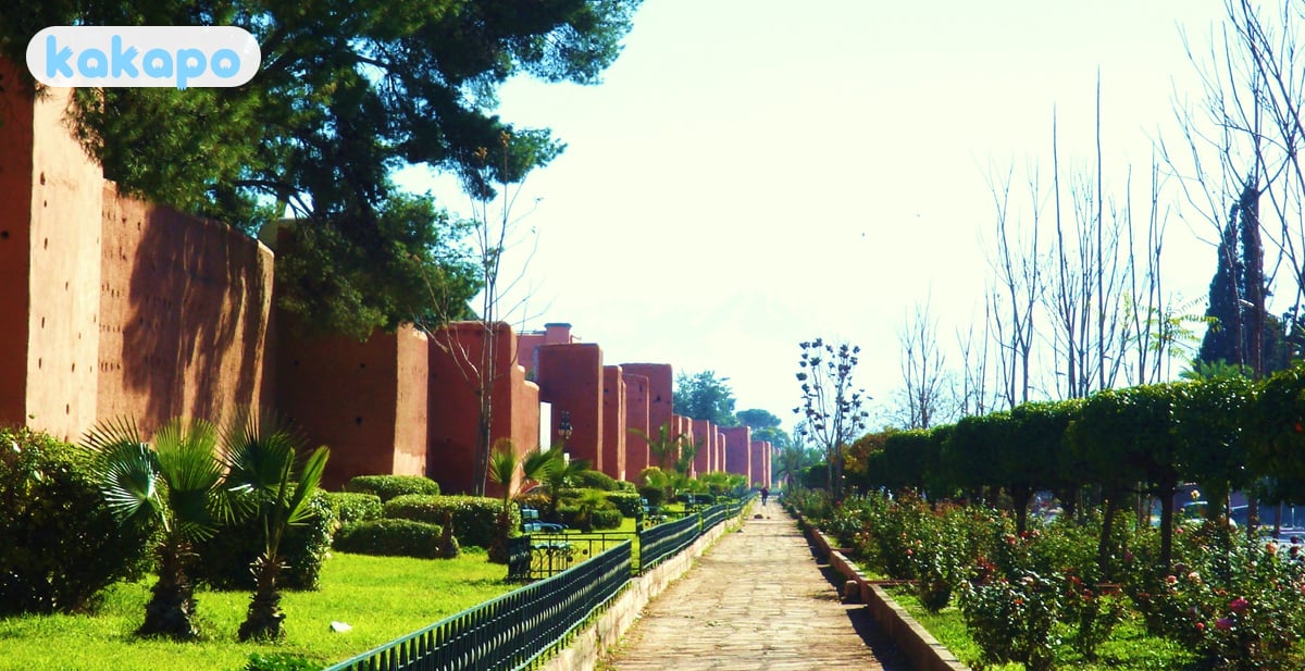 Áreas — medina vs Gueliz in Marrakech, Marrocos — Guia de segurança de viagem Kakapo